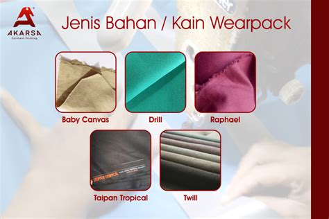 Jenis Kain Wearpack Dan Karakteristik Bahan Model Desainnya Bahan Wearpack - Bahan Wearpack