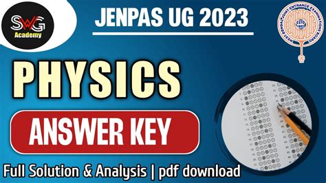 Jenpas Ug 2023 Answer Key
