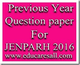 Read Online Jenprah Question Paper 