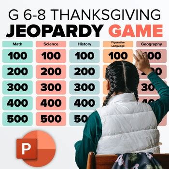 Jeopardy Middle School Fun