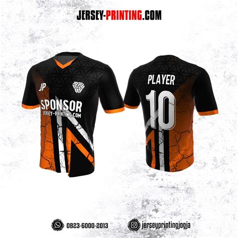 Jersey Atasan Badminton Volly Lari Futsal Orange Biru Jersey Futsal Printing Terbaik - Jersey Futsal Printing Terbaik