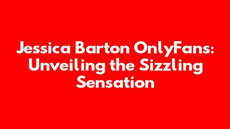 jessica barton OnlyFans leaked content