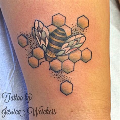 jessicaweichersbeesacredgeometrybeebugdotwork