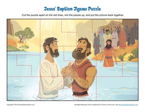 Jesus Is Baptized Bible Fun For Kids Baptism Worksheet   Preschool - Baptism Worksheet + Preschool