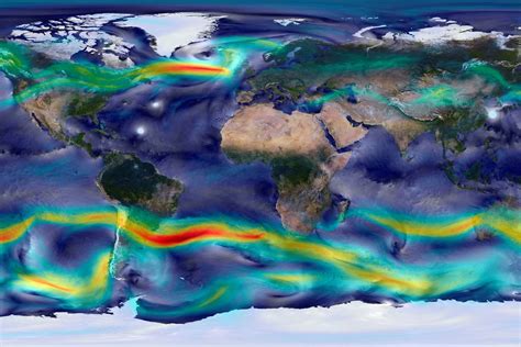 Jet Stream World Map