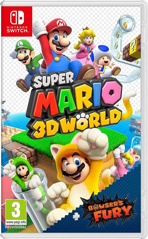 Jeu Mario 3d World Switch    - Jeu Mario 3d World Switch
