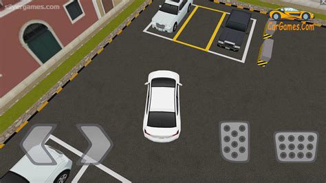 Jeux De Parking 3d   Stationnement Réaliste Jouez En Ligne Sur Silvergames - Jeux De Parking 3d