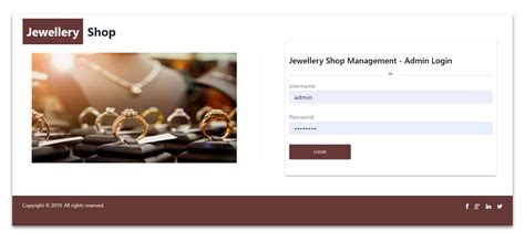 Read Jewellery Shop Management System Project Documentation 