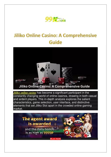 jiliko info: A Comprehensive Guide to the Online Casino Phenomenon