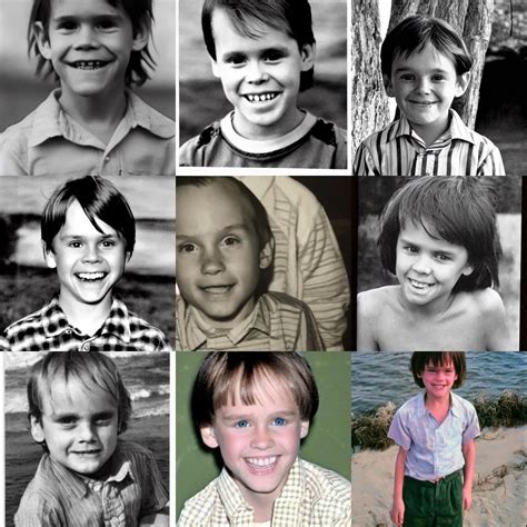 Jim Carrey As A Child