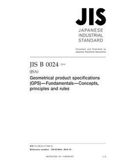 jis b 0024