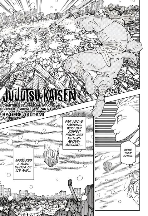 Jjk Chapter 237