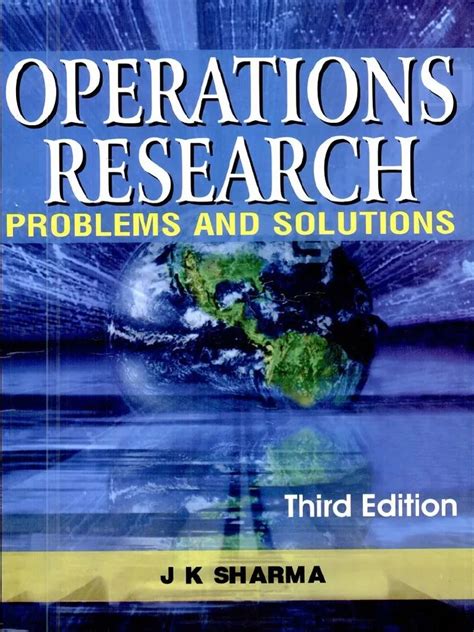Read Jk Sharma Operations Research Solutions Pdf 