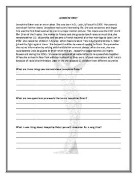 jo baker author biography worksheet