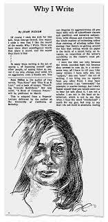Joan Didion Why I Write Analysis