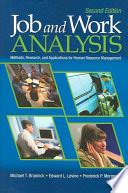 Full Download Job And Work Analysis By Michael T Brannick 