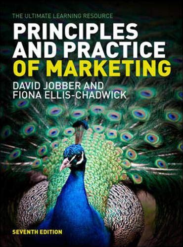 Jobber D Principles Practice Of Marketing 5th Edition