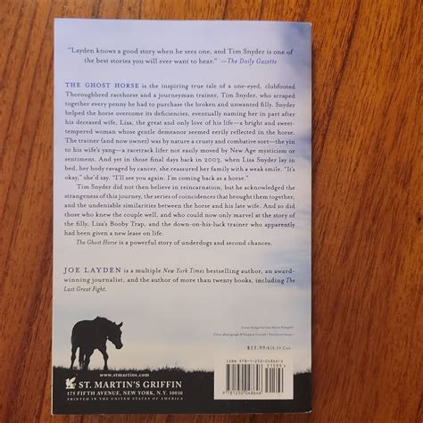 joe layden author biography in the back