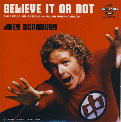 joey scarbury believe it or not midi