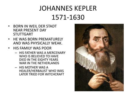 johannes kepler biography summary examples