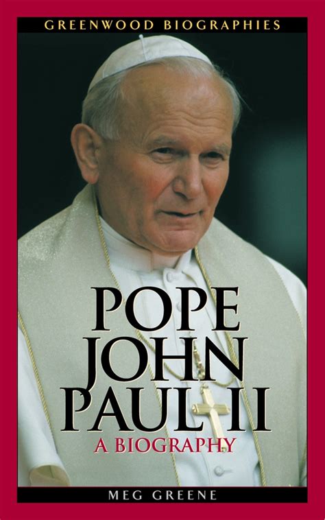 johannes paul ii biography templates