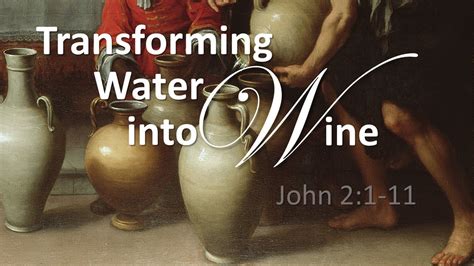 John 2 1 11