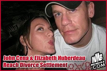 john and elizabeth cena divorce settlement