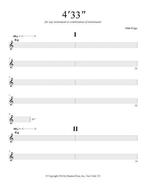 John Cage 4 33