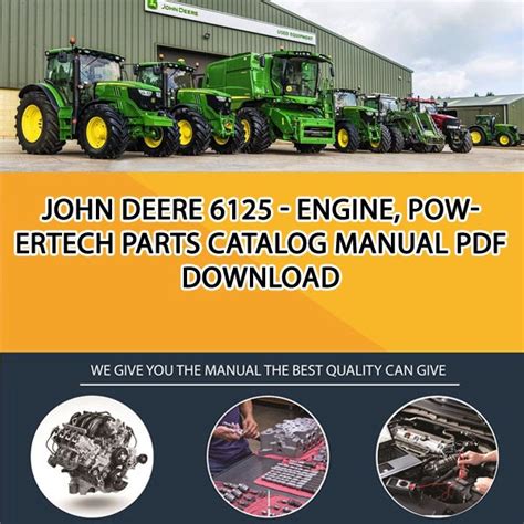 John Deere 6125 Engine Service Manual