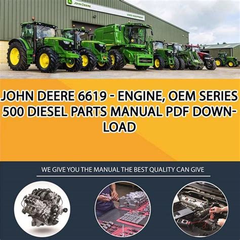 John Deere 6619 Engine Manual