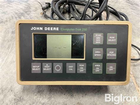 John Deere Computer Trak 250 Troubleshooting