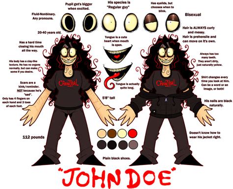 john doe ref - UPDATED - by MasochistFox -- Fur Affinity [dot] net