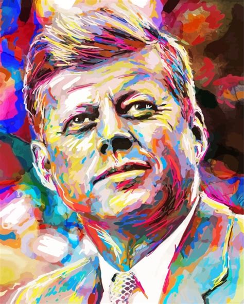 John F Kennedy Paint By Number John F Kennedy Coloring Pages - John F Kennedy Coloring Pages