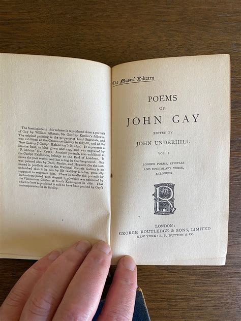 john gay poems