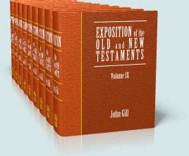 John Gill Commentary