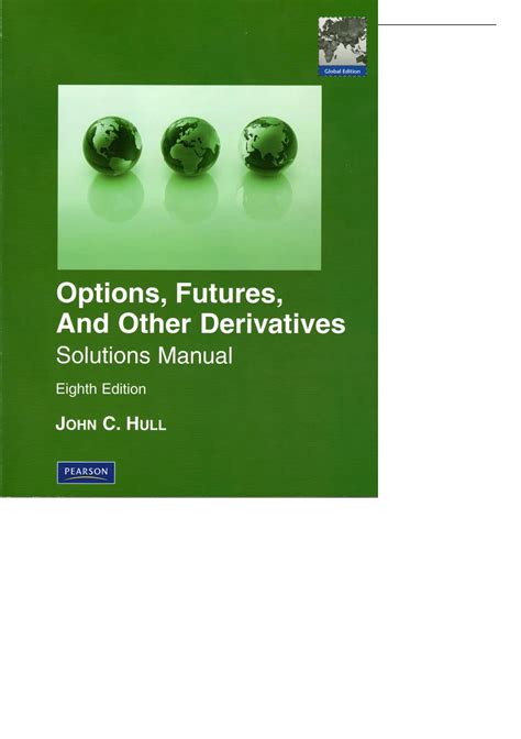 John Hull Solution Manual 8th Edition