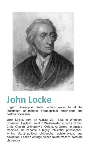 john locke biography summary examples