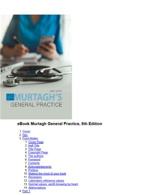 john murtagh general practice 8th edition