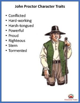 John Proctor Character Traits