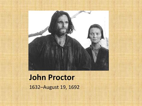 John Proctor John Proctor