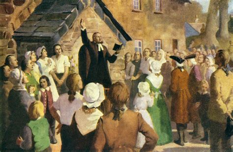 John Wesley Preaching