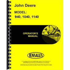 Read John Deere 1140 Repair Manual 