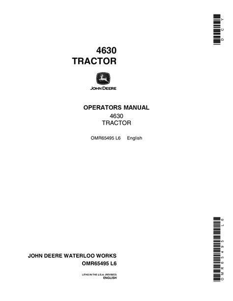 Download John Deere 4630 Tractor Repair Manual Download 