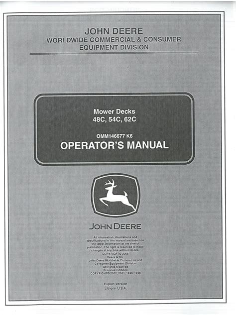 Read Online John Deere 48C Mower Deck Manual File Type Pdf 