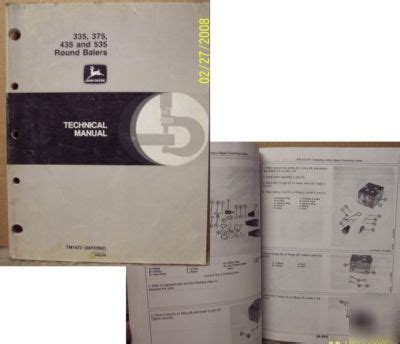 Full Download John Deere 535 Baler Service Manual 