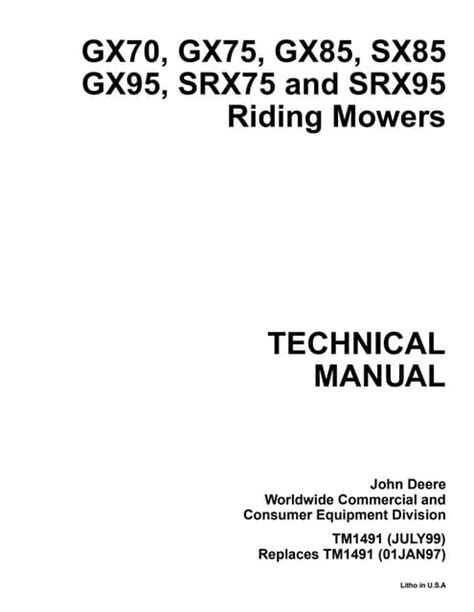 Read Online John Deere Gx75 Manual File Type Pdf 