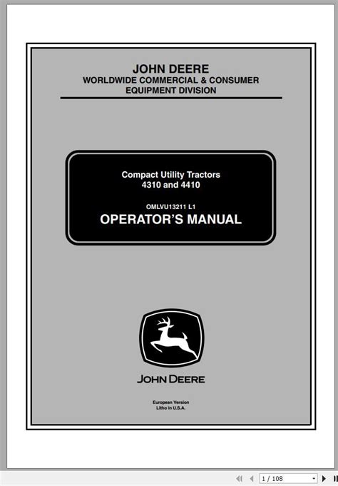 Download John Deere Publications And Manuals 