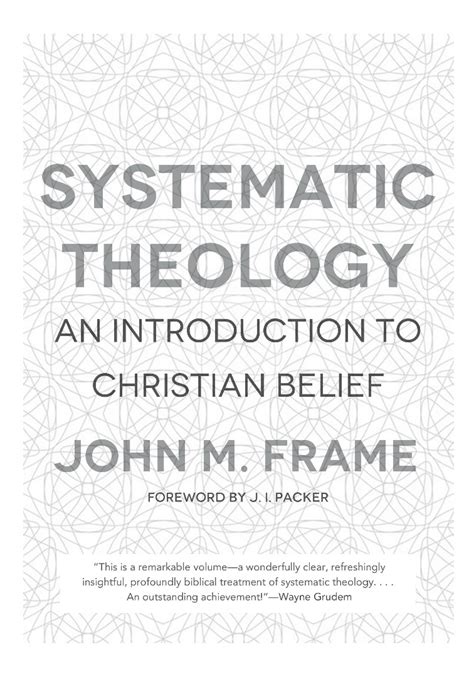 Read John Frame Systematic Theology Free Pdf 