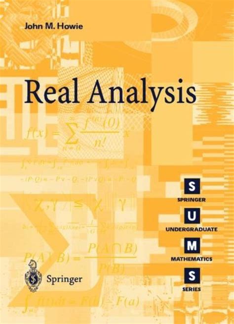 Download John M Howie Real Analysis 