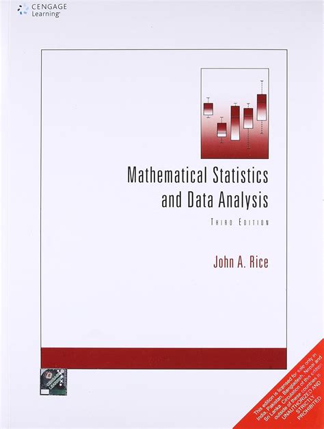 Read John Rice Mathematical Statistics And Data Analysis 